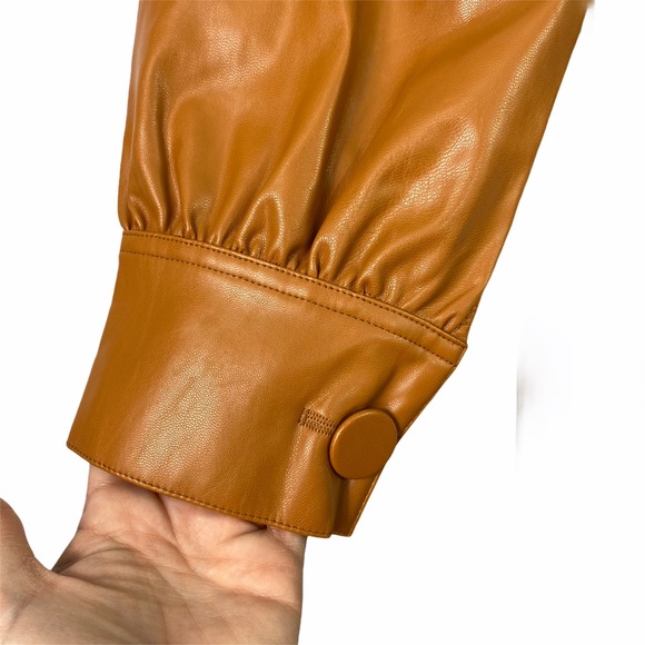 ♦️SOLD♦️NWT Ripley Faux Leather Dress - Picture 5 of 12